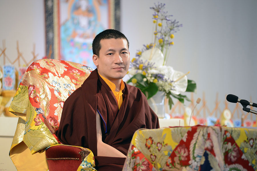 H.H. Karmapa Trinley Thaye Dorje